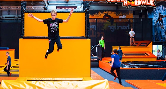 1 of 2 uur Free Jumpin bij Jumpin' Noordwijk!